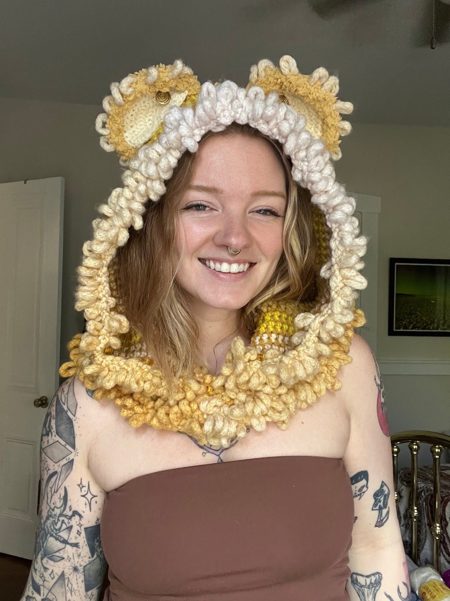 Lion hood