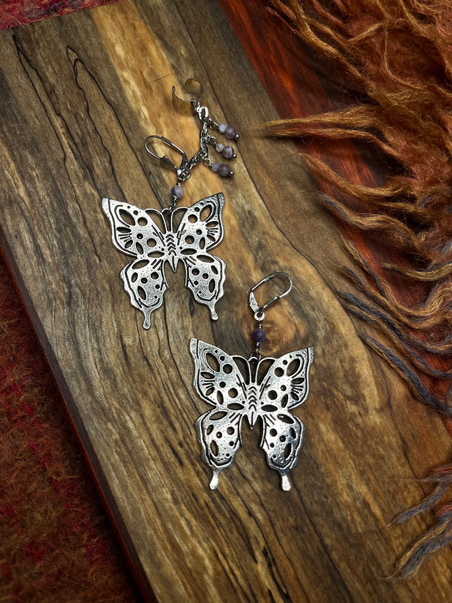 Amethyst butterflies