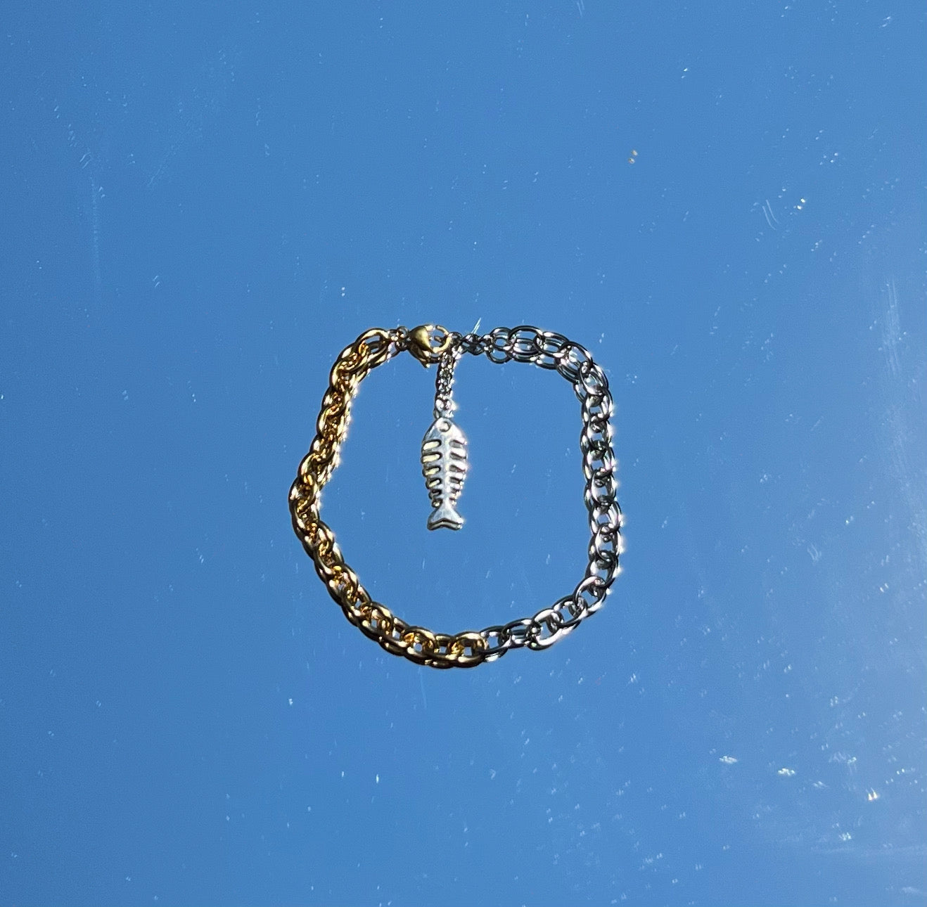 Fishii bone anklet