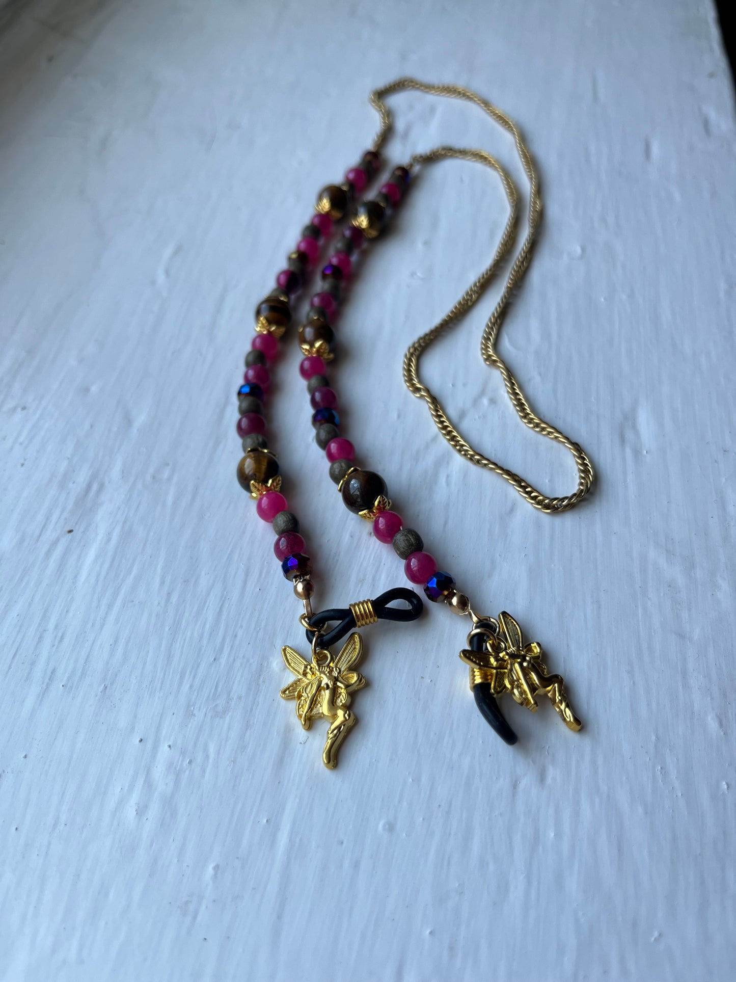 Gold fairy glasses chains
