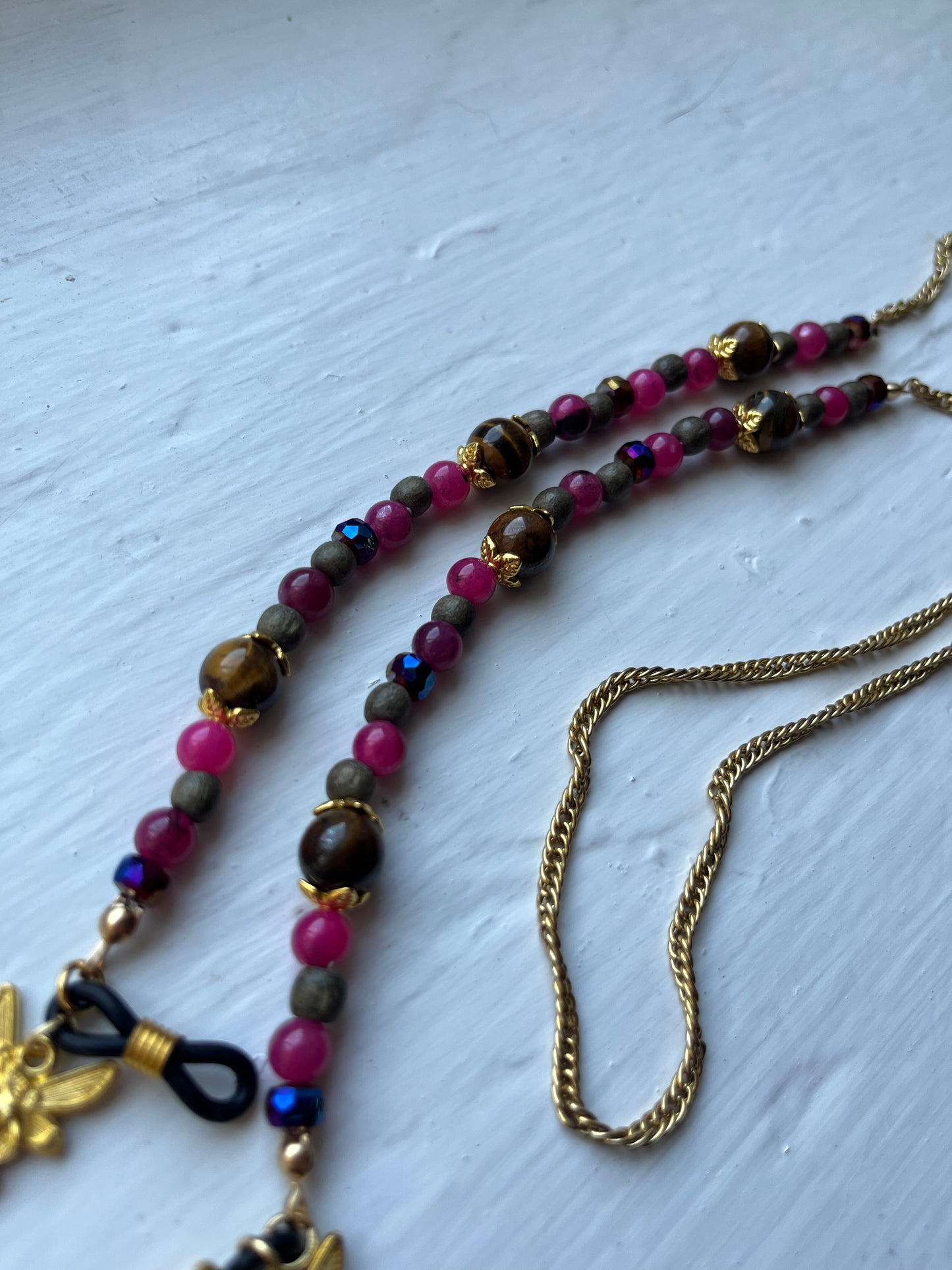 Gold fairy glasses chains