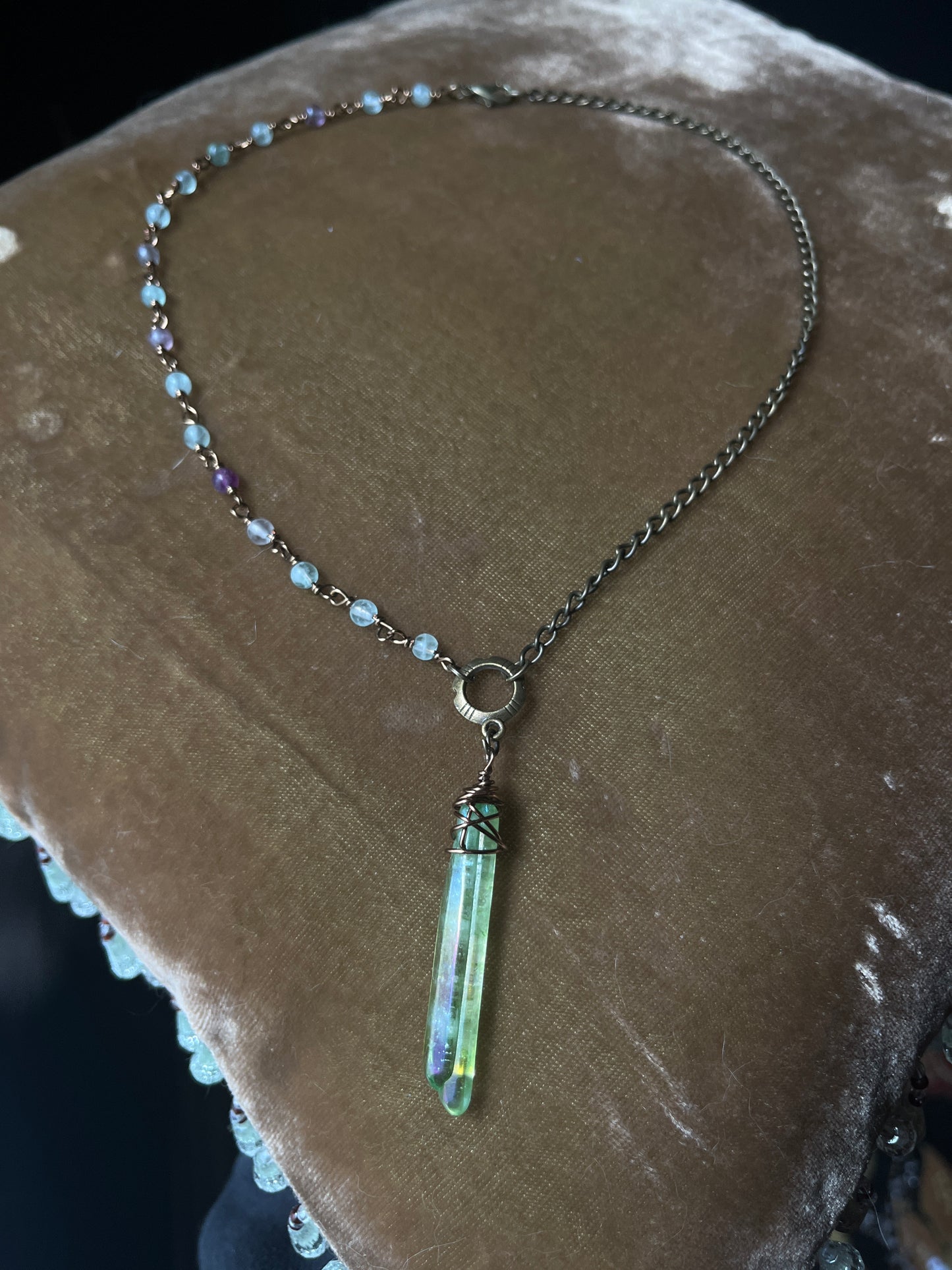 Greenery necklace