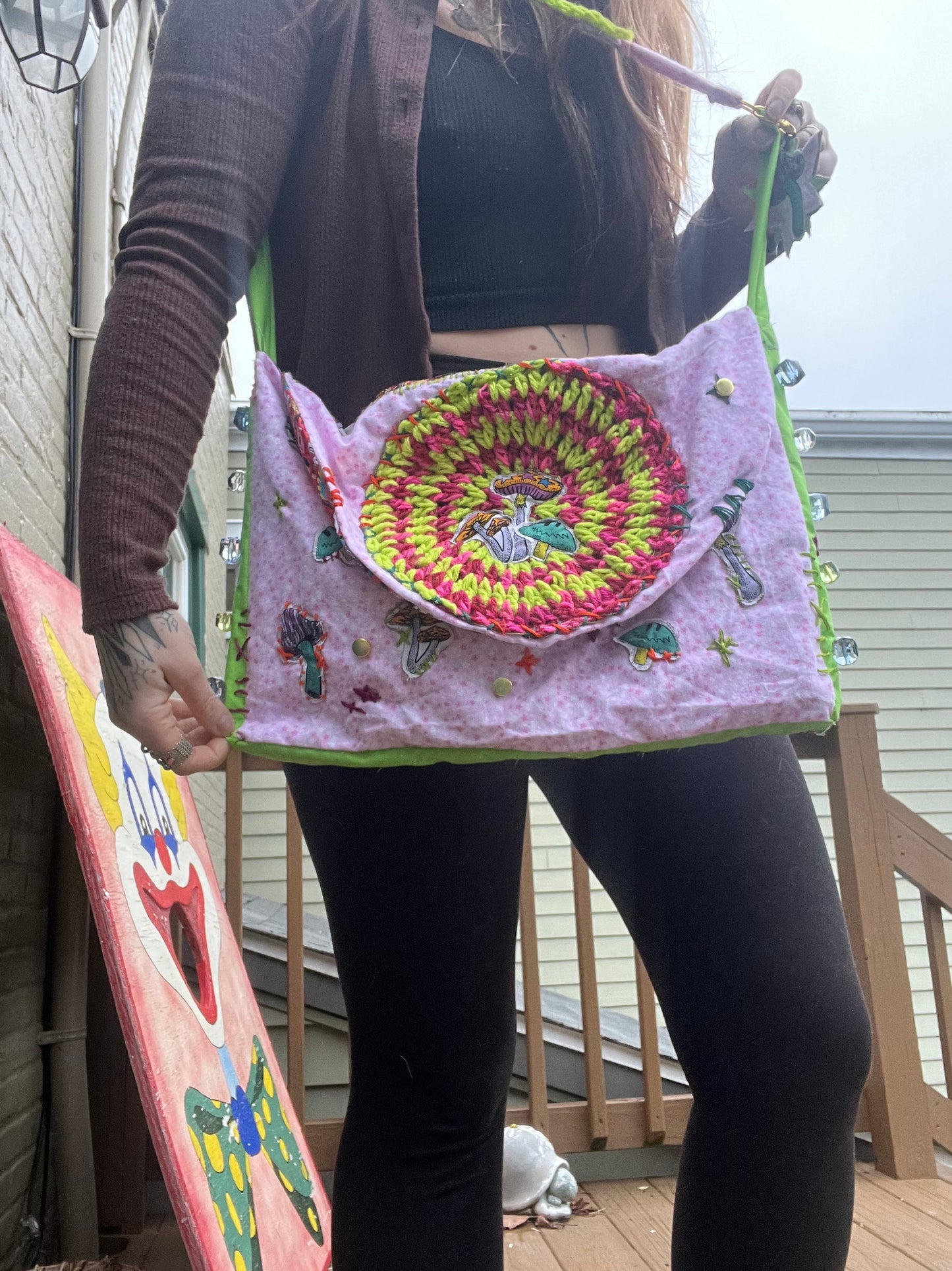 Mushroom junk bag