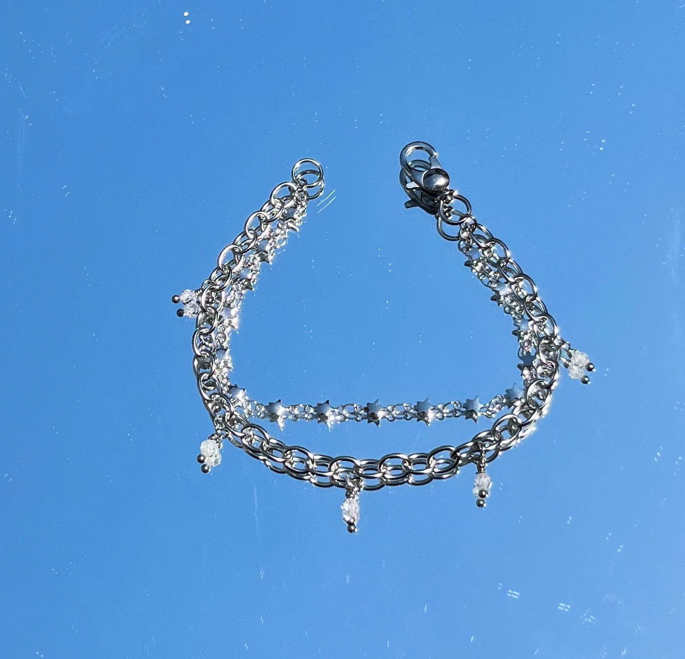 Zirconia anklet