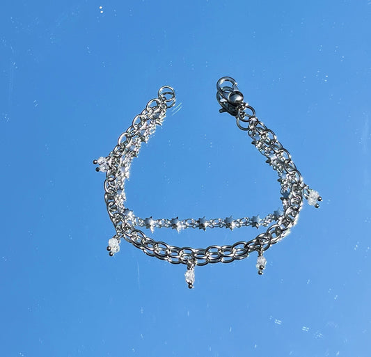 Zirconia anklet