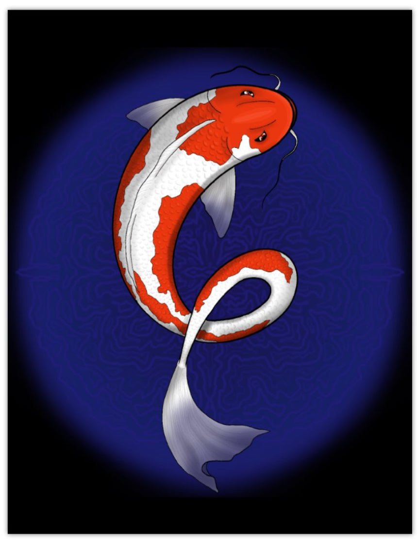 Koi print