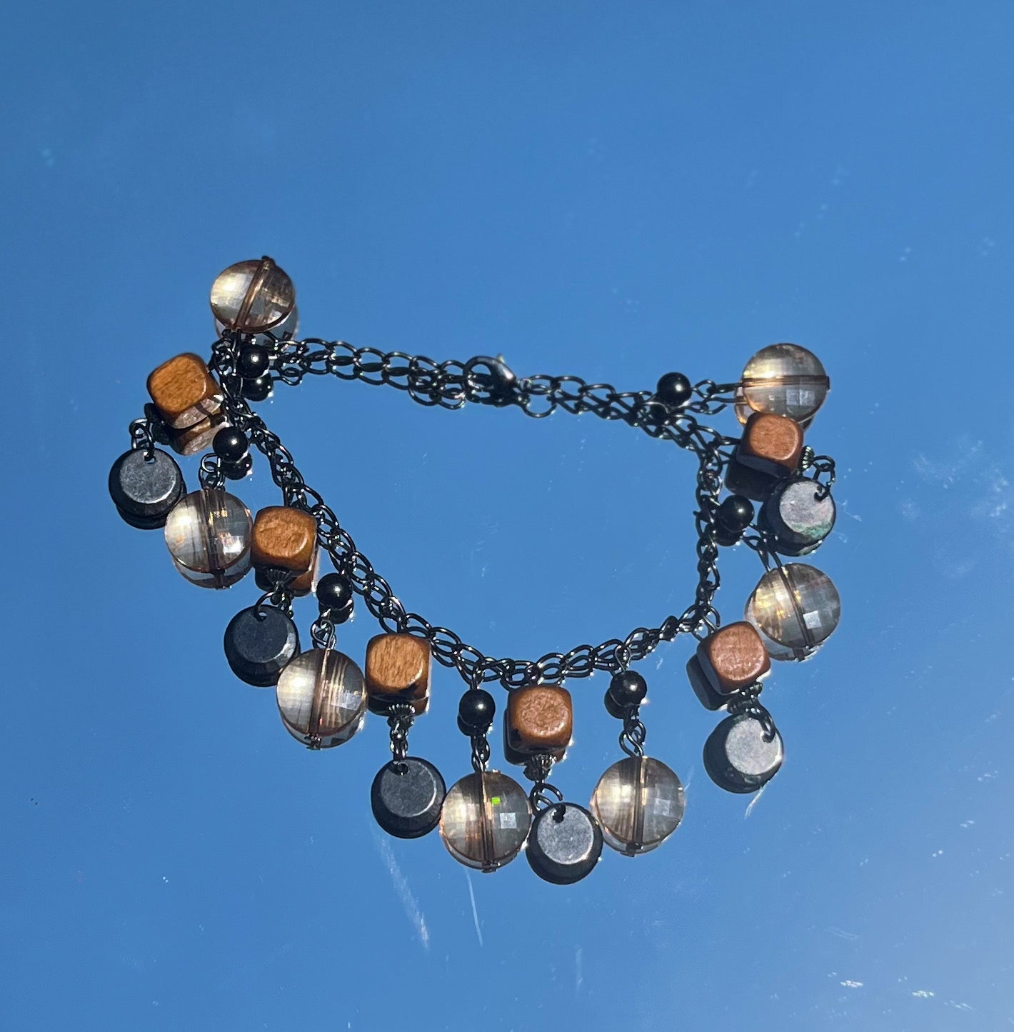 Beaded anklet