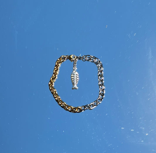 Fishii bone anklet