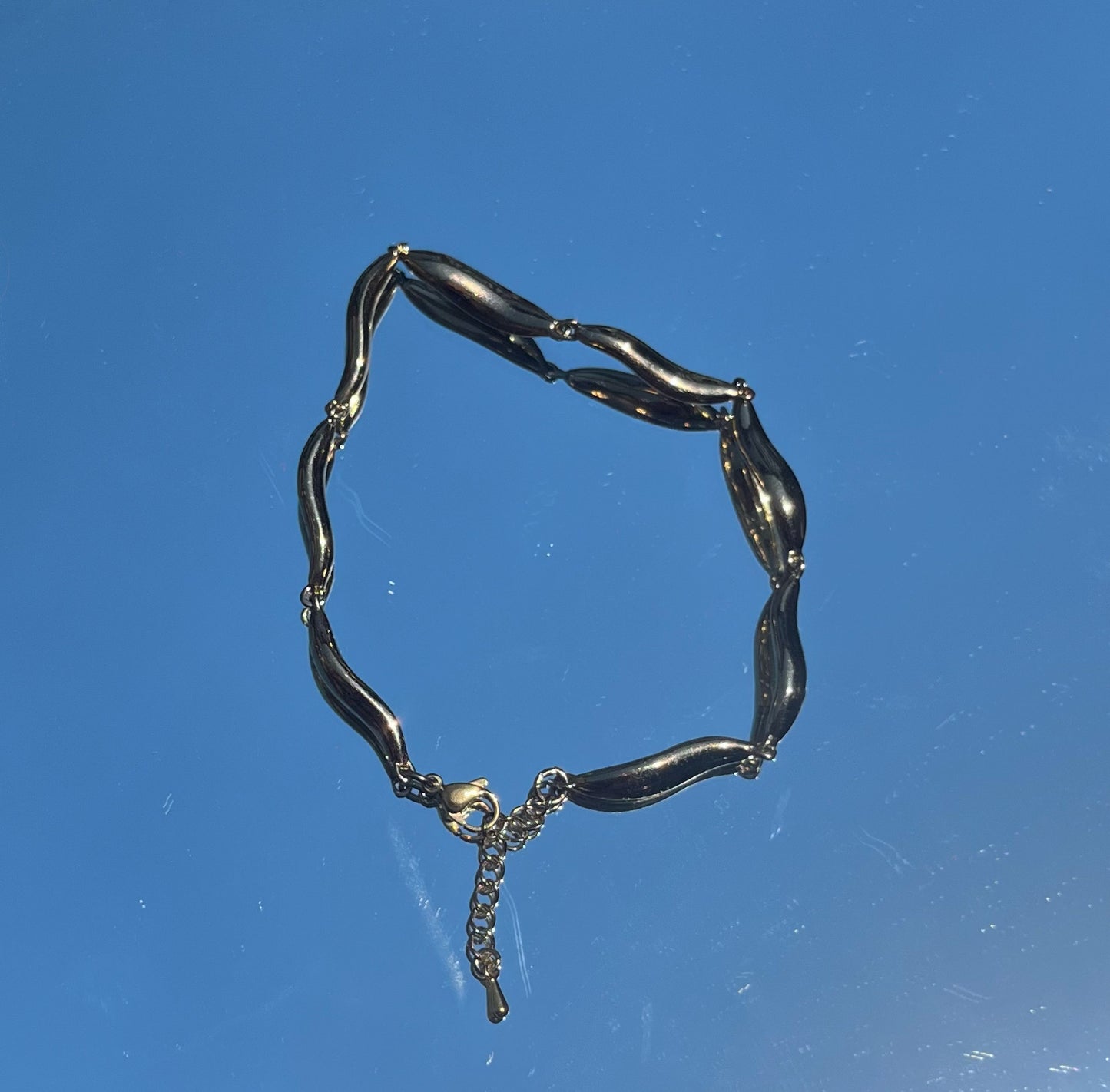 Gold anklet