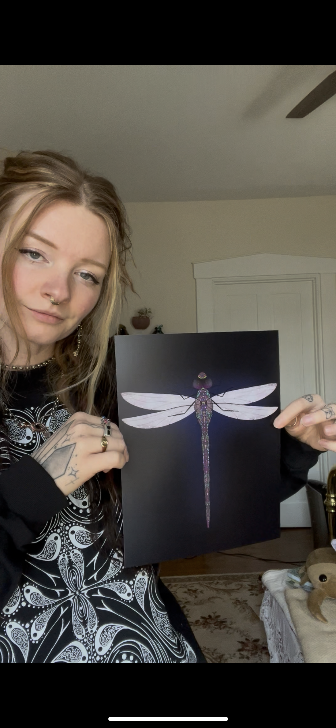 Dragonfly print