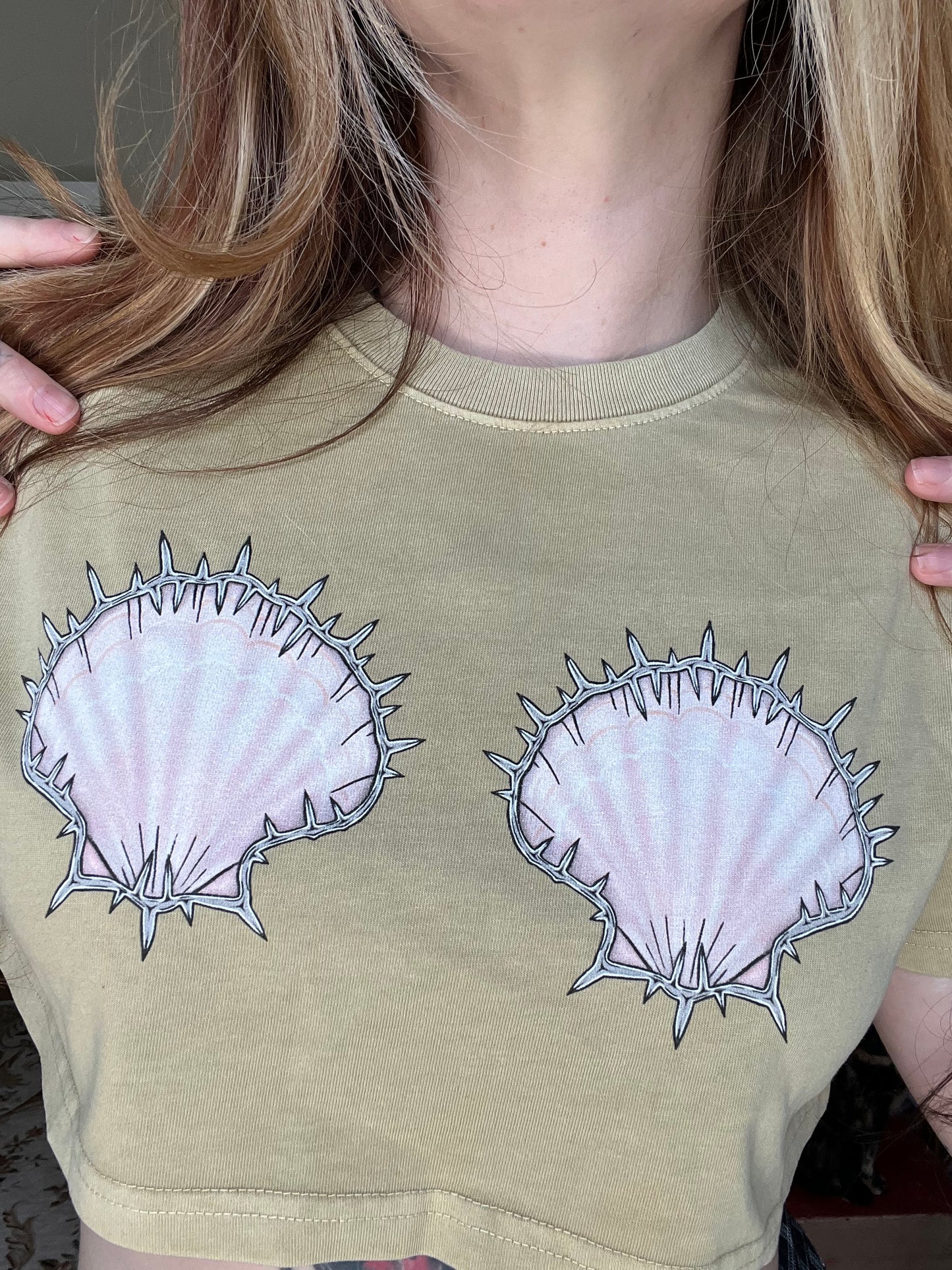 Solder shell crop